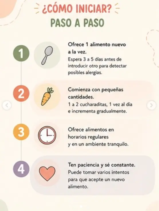 Alimentación complementaria, diapositiva 4 de 6